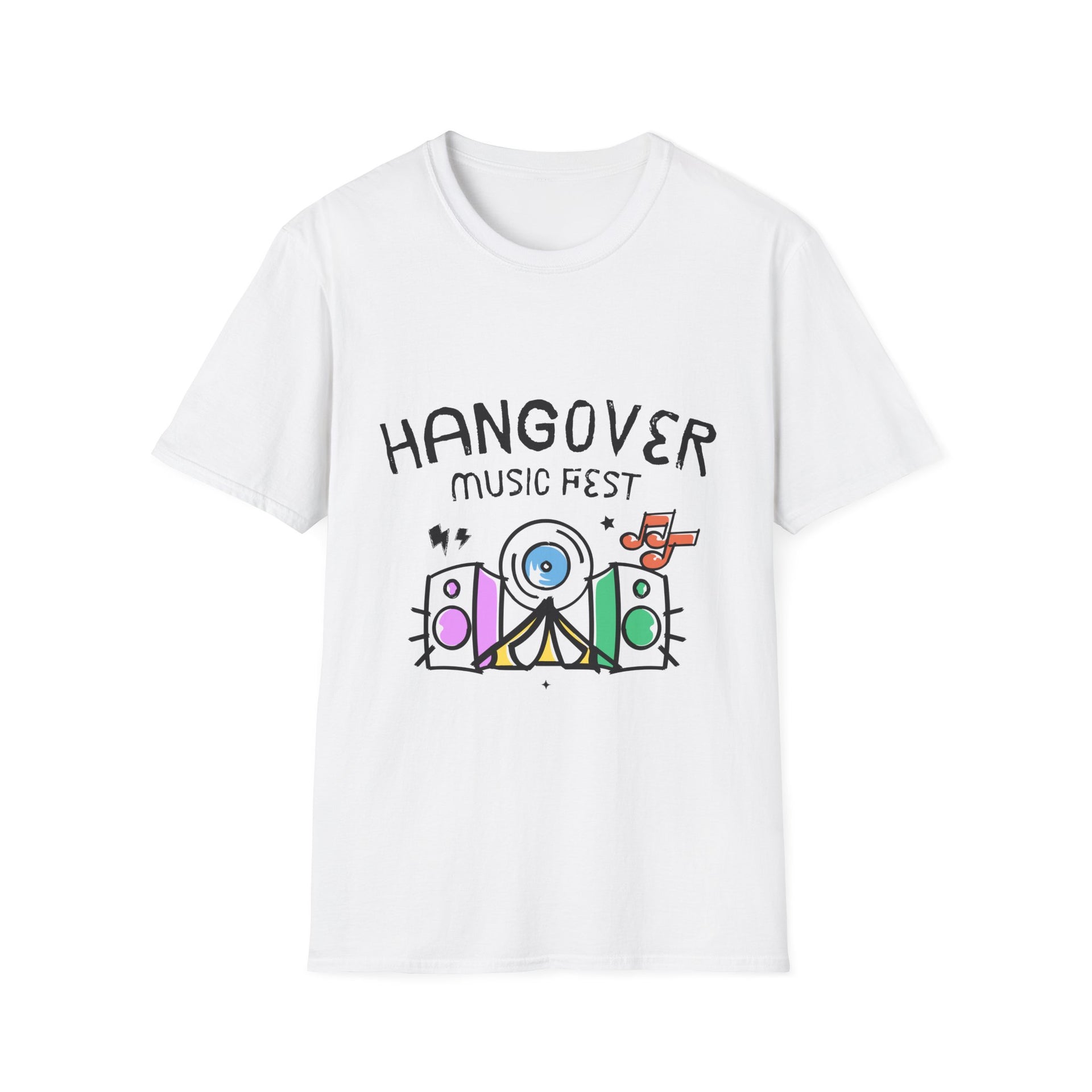 Hangover Music Fest T-Shirt - Perfect for Festival Lovers