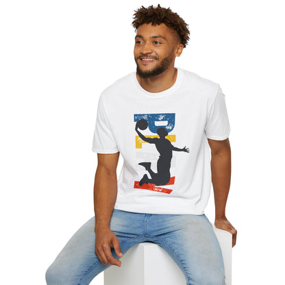 Retro Basketball T-Shirt - Perfect for Sports Lovers and Active Lifestyles