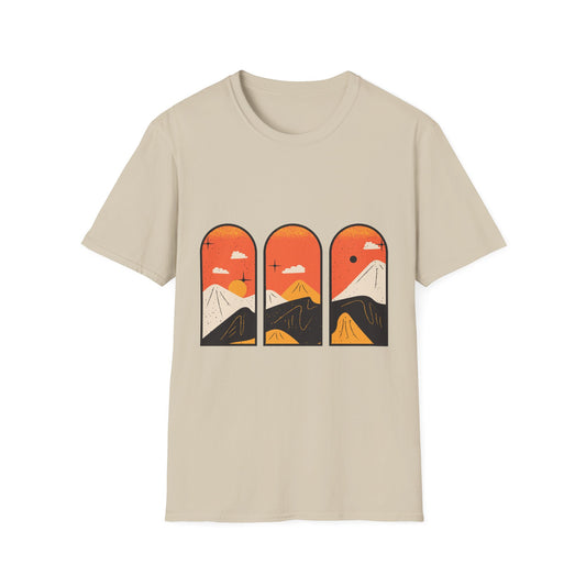 Mountain Sunset T-Shirt - Adventure Awaits