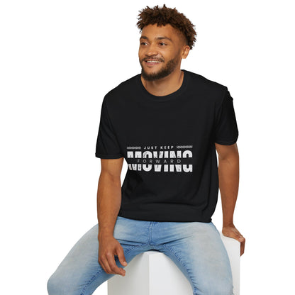 Motivational Quote T-Shirt - 'Just Keep Moving Forward' Tee