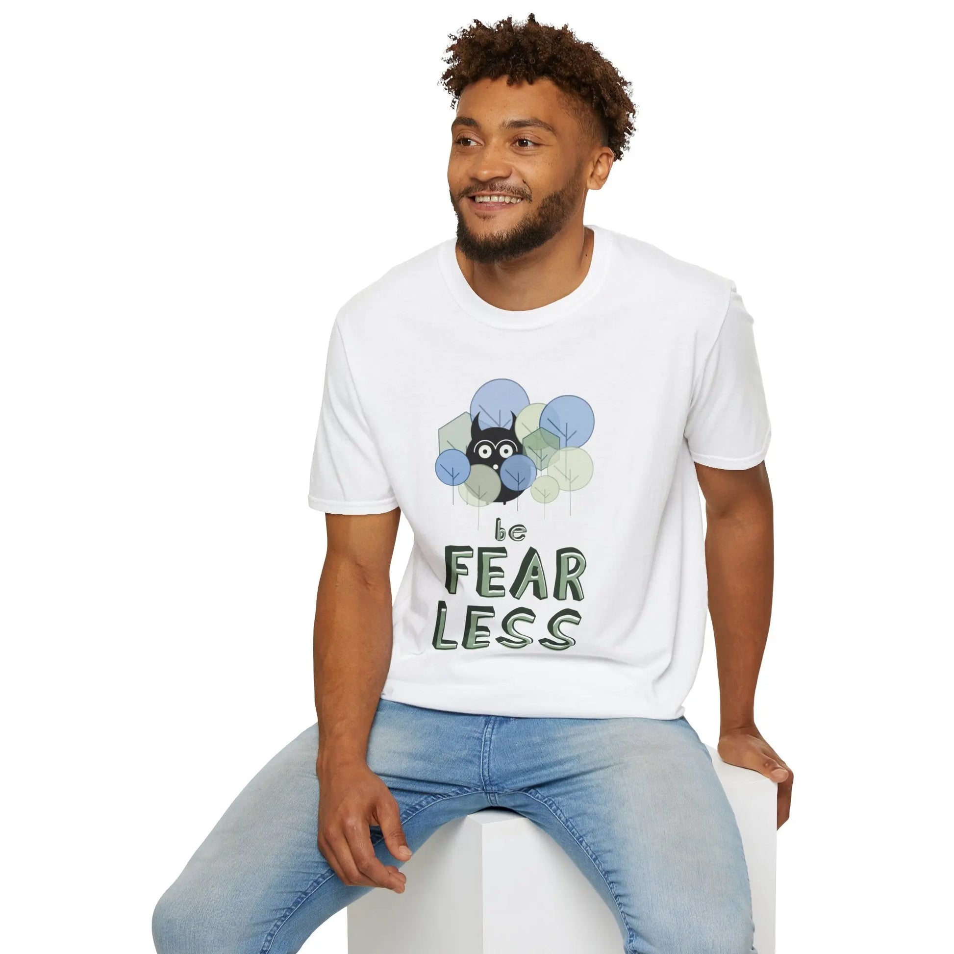 Be Fearless T-Shirt - Inspiring Casual Wear Printify