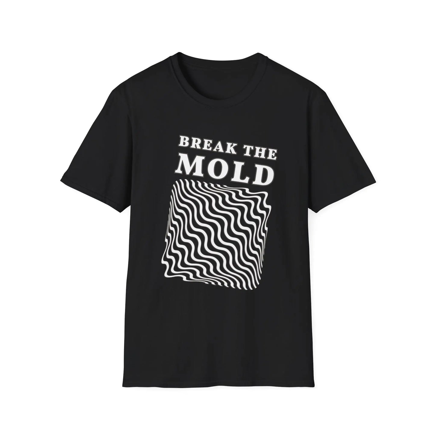 T-Shirt - "Break the Mold" Inspirational Graphic Tee Printify